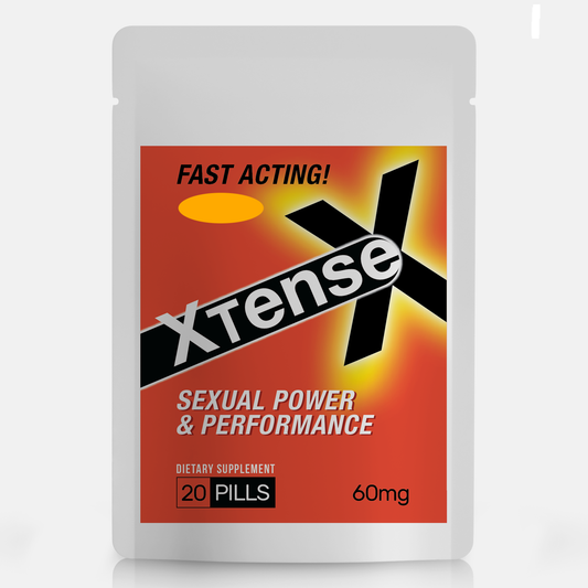 Xtesex 20-100 Pills 60mg - Stronger & Harder Enhanced Strength & Firmness for Men - Boost High Stamina, Herbal Supplement for Men - Male Enhancing