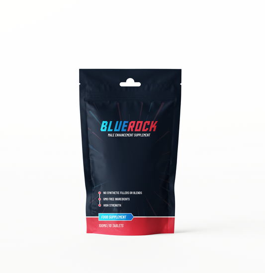 Blue Rock 10 Pills 100mg - Stronger & Harder Enhanced Strength & Firmness for Men - Boost High Stamina, Herbal Supplement for Men - Male Enhancing